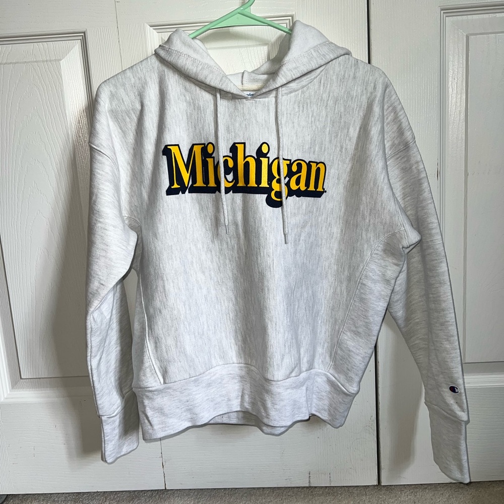 Champion Michigan Sweatshirt / Hoodie Size Small